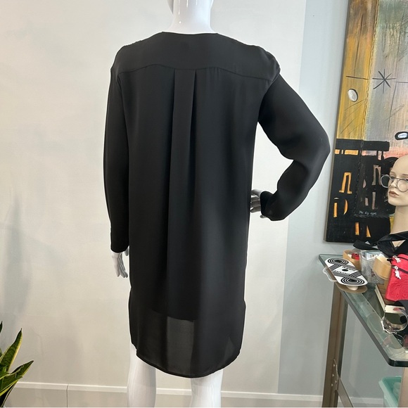 NWOT Vince 100% Silk Pintuck Tunic Dress - Picture 6 of 11